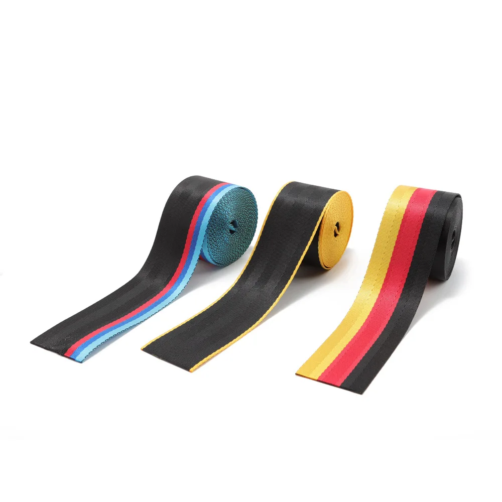 2023 Manufacturers direct car seat belts High quality car color seat belts