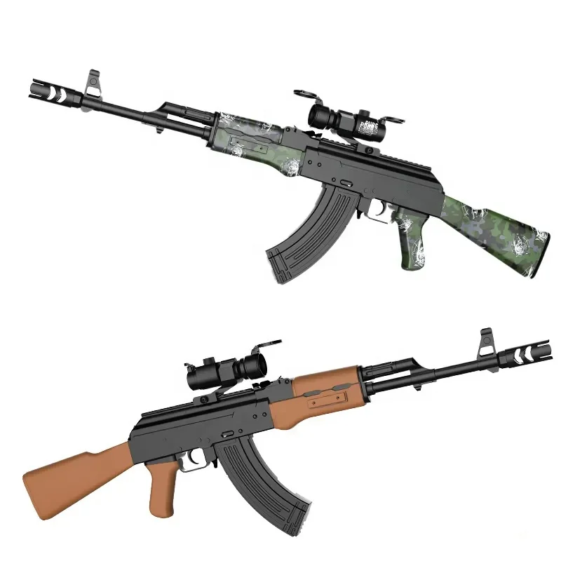 2024 Sks One-button Automatic De Ball Agua P90 Pistol Narf Gun Balls Blaster Automatic Metal Full Airsoft Water bullet Gun
