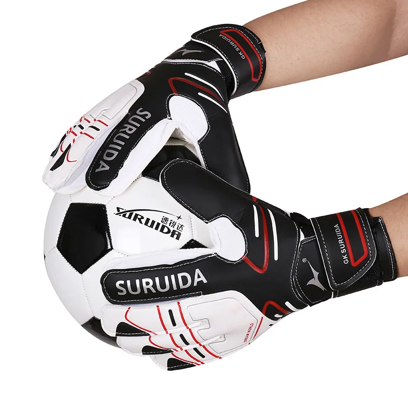 2023 New Arrivals Youth Kids latex Goalie Keeper Gloves Goalkeeper Gloves Football Training Soccer Gloves