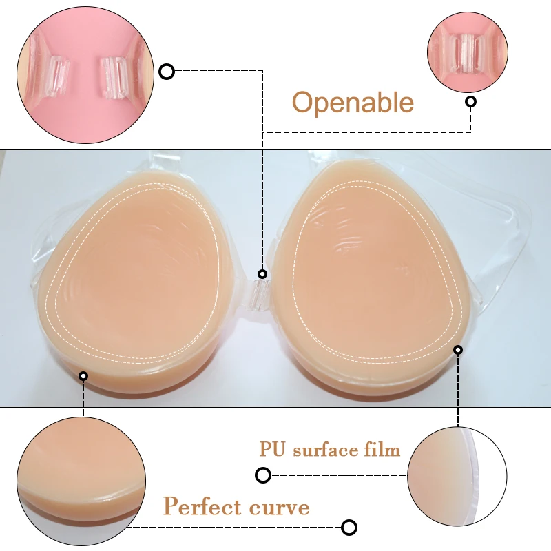 Beautiful False Silicone Breast Forms Artificial Crossdresser False Boobs Free Shipping 1600g/pair Factory Direct Sale