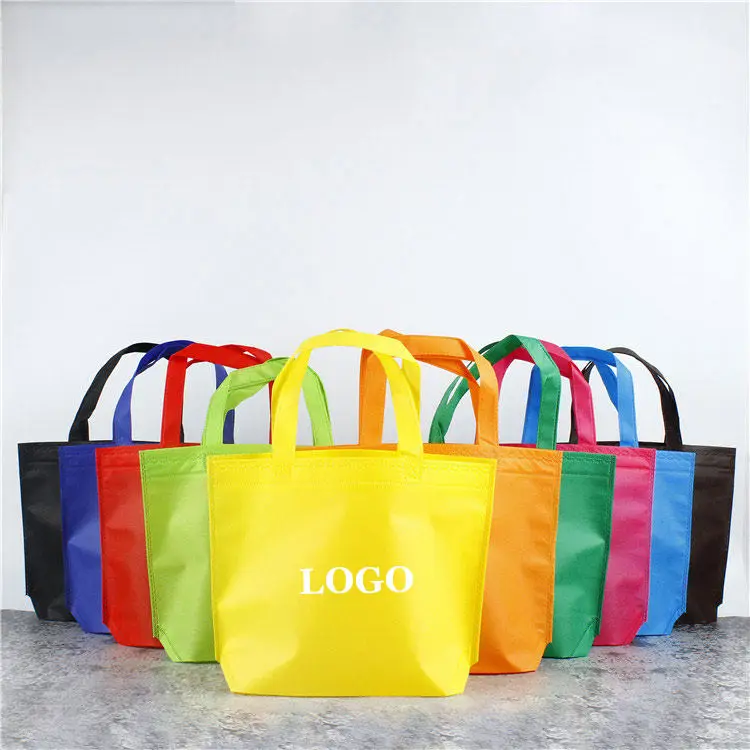 Пользовательский дизайн, многоразовые продуктовые переработанные нетканые пакеты Ecobag Pp