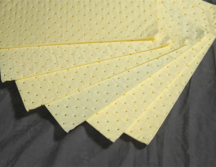 Custom Printing Logo Oil Absorbing Pat For Fuel Spill Absorbent For Safety