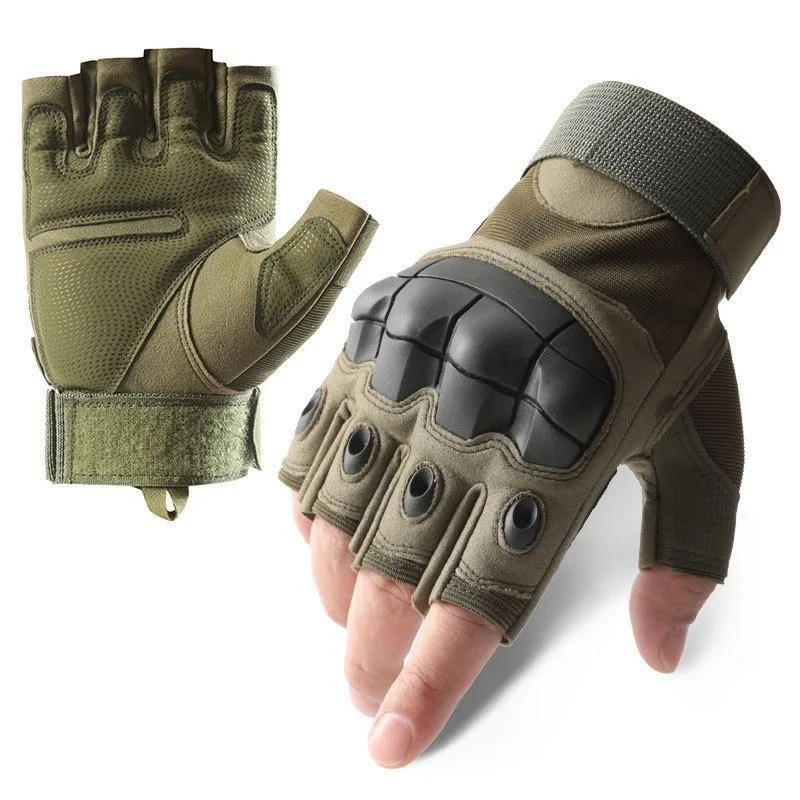 2024 wholesale tactical half finger gloves tactical cut resistant gloves