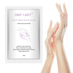Fast shipping omy lady hand care products hydrating custom vegan hand bleaching mask for wholesale