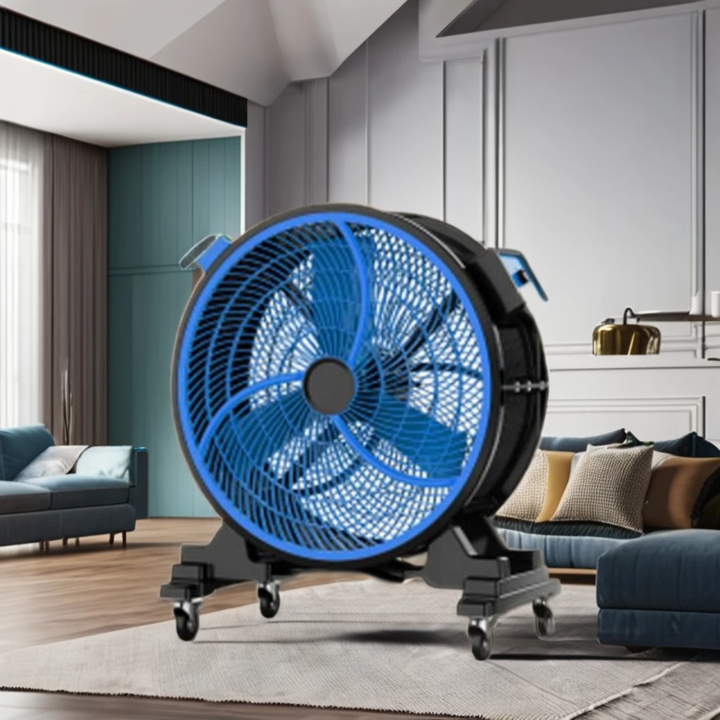 Home Use Electric Tower Pedestal Fans Mechanical Control Cooling DC Electric Fan