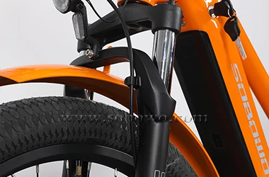 SOBOWO Two-wheel drive 26 inch 750W 48V/20AH flexible electric motorcycle Cargo long range ebike carrying goods electric bike