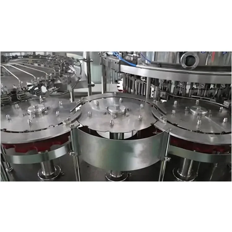 Carbonated beverage filling machine with soda sparkling juice water for co2 gas production line industrial and soft drinks