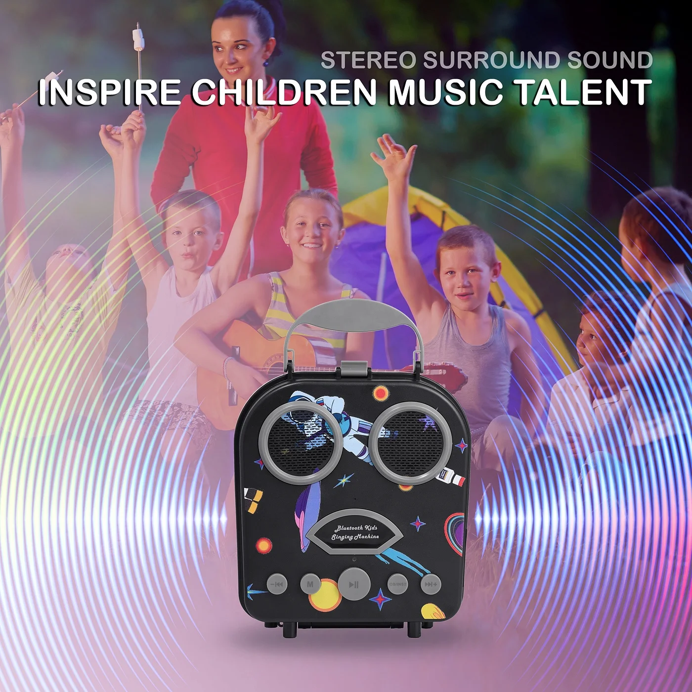 OEM Karaoke Machine For Kids Musical Singing Instrument For Party Games For Fun Indoor Outdoor As Best Gifts Home System