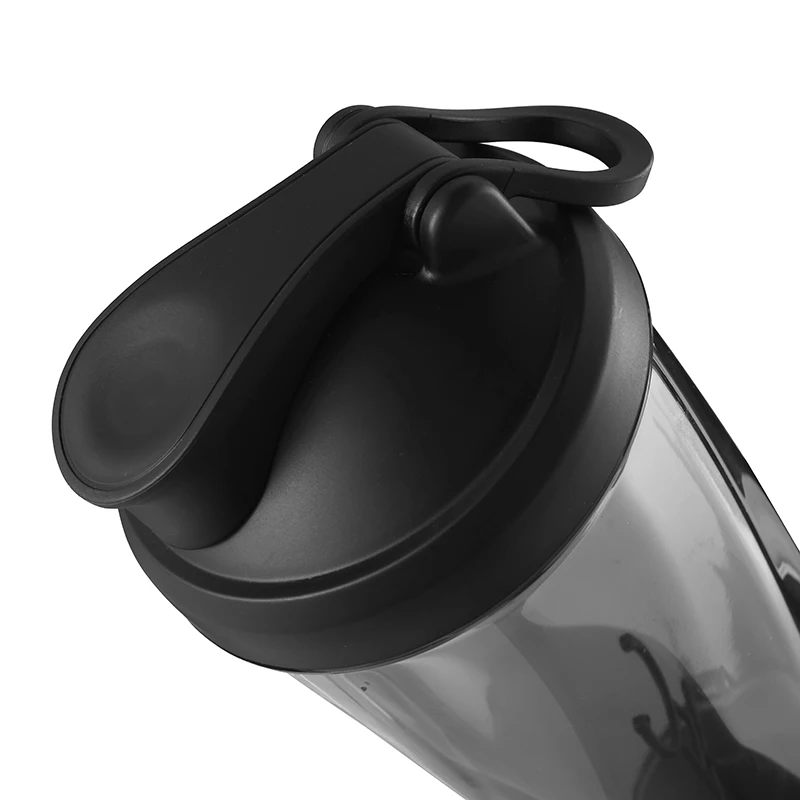 Ready to Ship 600 ML Custom Logo Electric Shaker Bottle for Gym and Sports Food Grade Material Protein Powder Shker