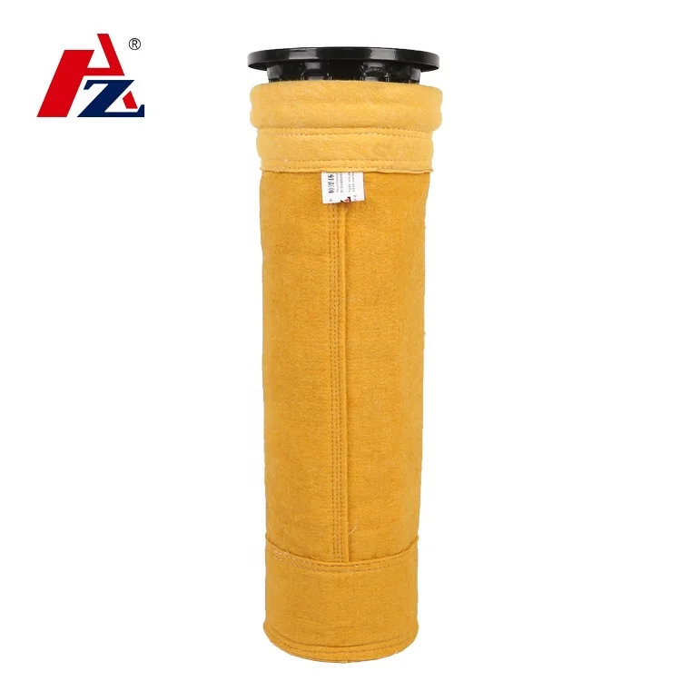 Needle Punched Non-woven P84 Felt Filter Bag Polyester Ptfe Dust Collector P84 Filter Bag