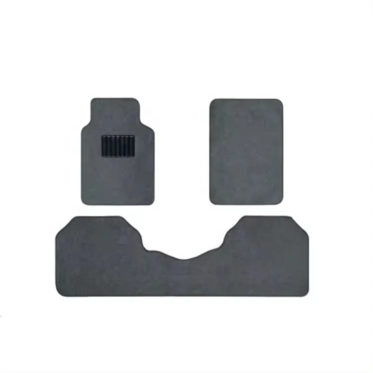 Eco-Friendly PVC/TPR Waterproof Universal Car Mats Customized Pattern Polyester Floor Carpet Mat Set Modern Style