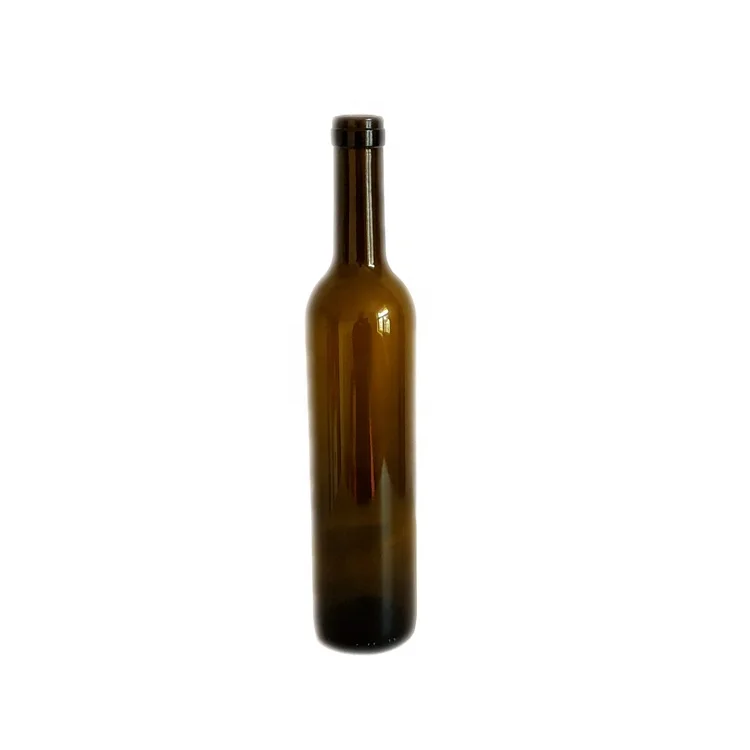 
500ml Empty Green Glass Red Wine Bottle 750Ml Black Glass Red Wine Bottles With Cork 1000ML Bordeaux Wine Gass Bottle 