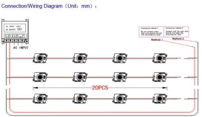 
high power 1.8w injection led modules, CE ROHS 12v 180lm led lights for single-side lightbox <span style=