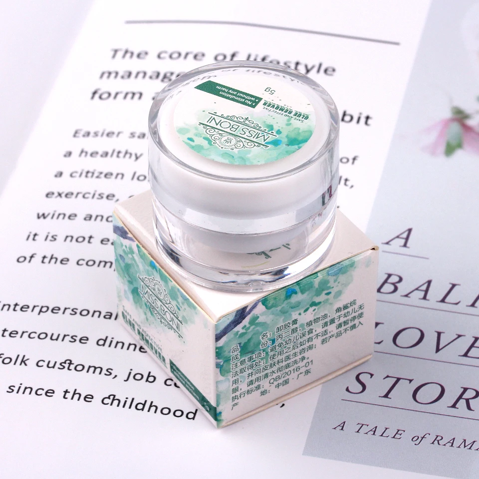 Fast Removing Eyelash Extension Glue Cream Oem Customized Bottle Lash Remover Eyelash Glue Remover Liquid