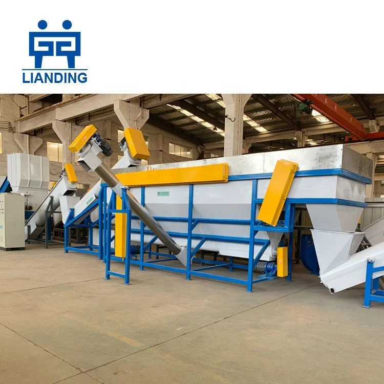 Lianding PE PP Film Bags Recycling Machine Washing Line