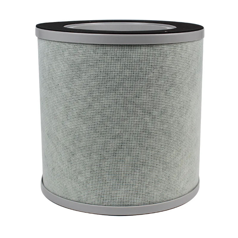 Replacement 3-in-1 High-Efficiency HEPA Filters Compatible with Elechomes EPI236 Air Purifiers Cylindrical charcoal odor filter