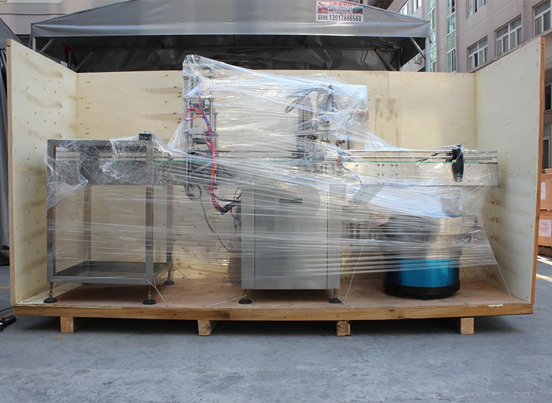 HZPK Automatic Customized Linear ropp Duckbill Screw Capping Machine For Bottle cap