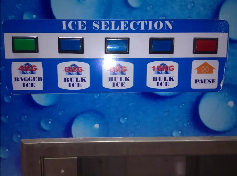 Double Use Water Dispenser Ice Maker Vending Machine