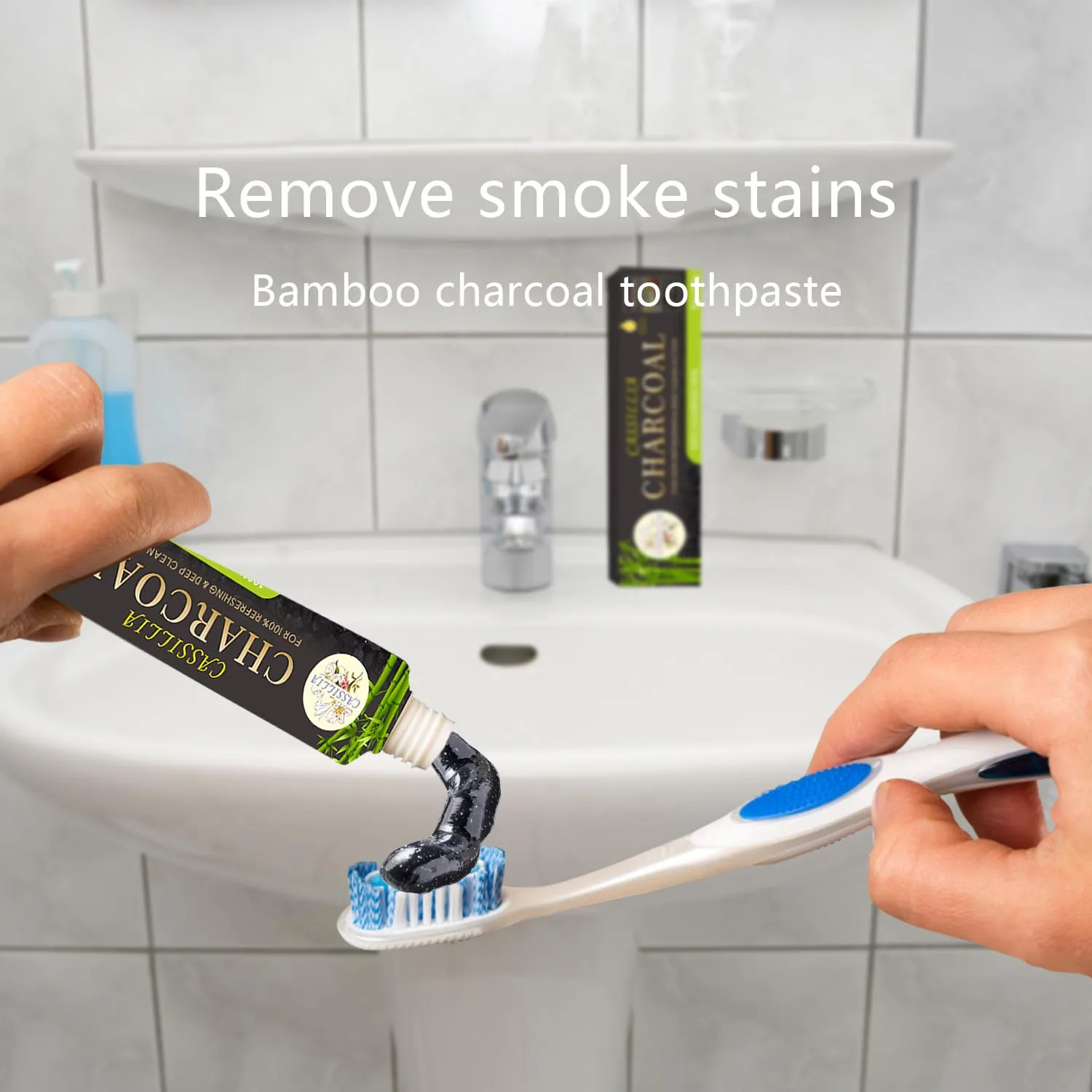 OEM private label tooth paste fluoride free gum bleeding anti sensitivity whitening herbal organic aloe vera toothpaste