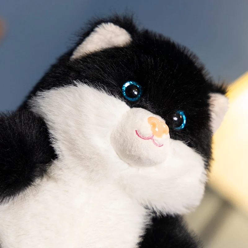 Dropshipping Kawaii Cat Soft Toy Plush Stuffed Animal Cat Toy For Kids