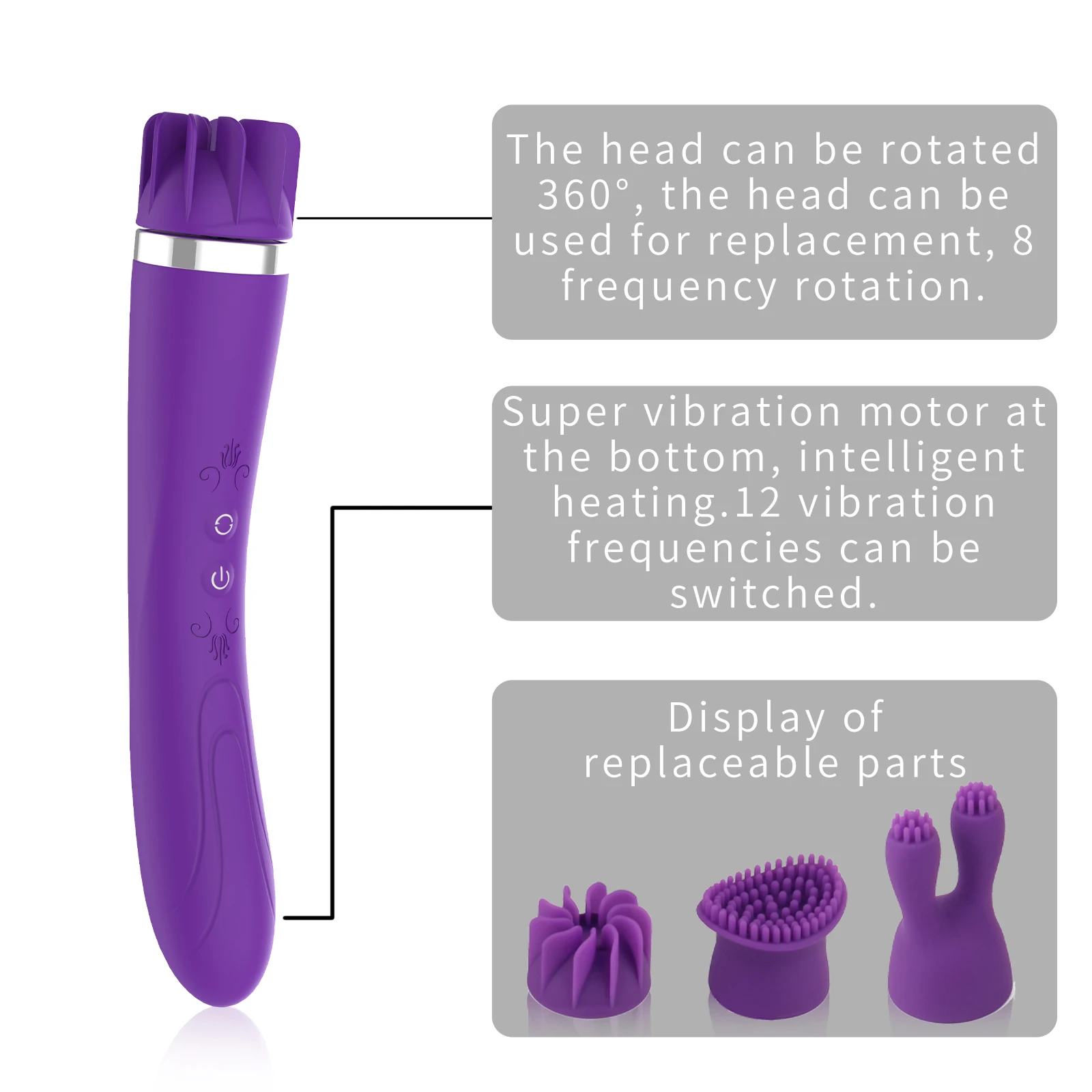 Electric Double Shock Masturbator clitoris stimulation g spot vibrator wand massager vagina sex toys vibrator for woman