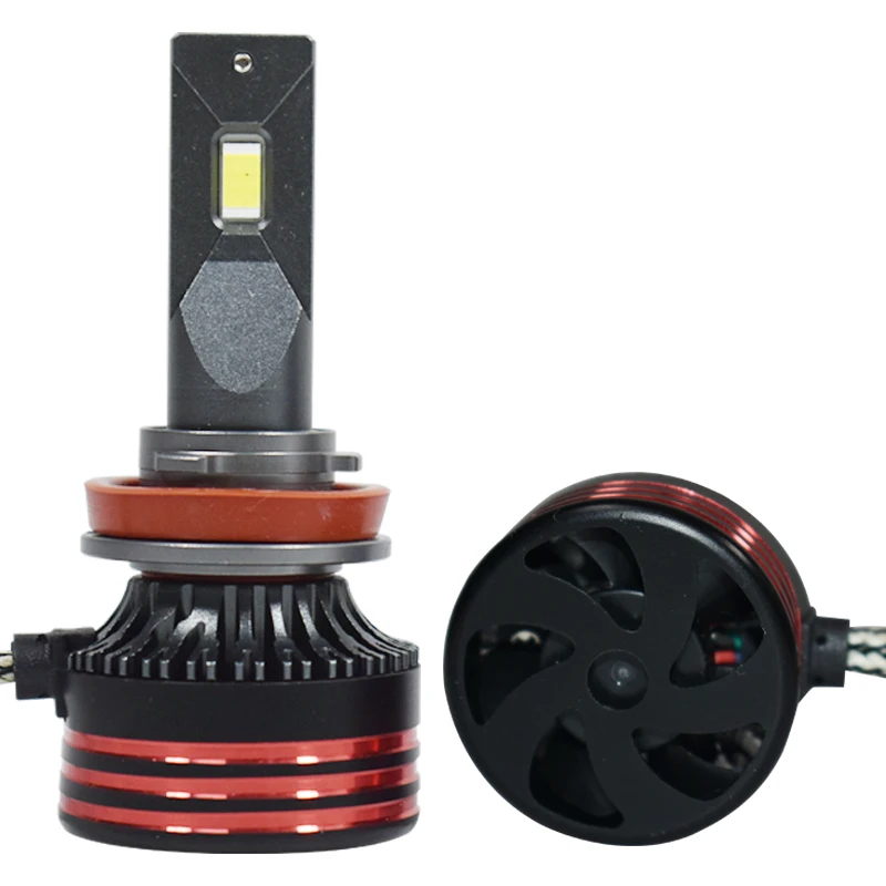 
Quick start M8 pro 100w 6000k 9006 hb4 H4 H7 led headlight 9005 hb3 LED light bulb car H11 led headlight 