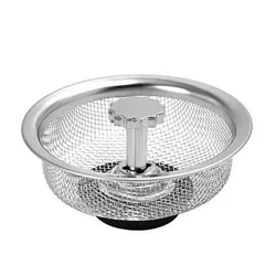 Hot Sale Kitchen Leftovers Stainless Steel Filter Hanging Net Anti-clogging Sink Drain Hole Trash Strainer