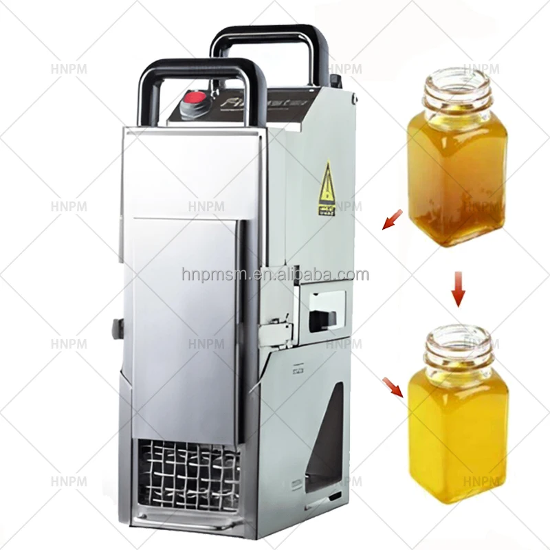 Mini Home Cooking Oil Filter Machine for Fryers with Grease Filtration and Oil Cleaning Functions for Kitchen Use