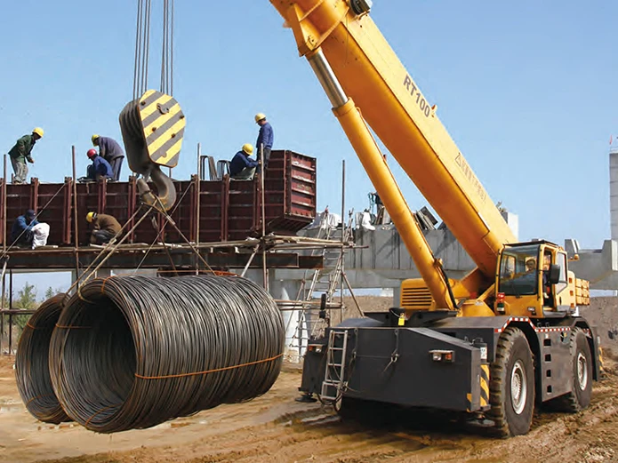 XCR120 Off Road Crane 120 ton Hydraulic Rough Terrain Crane Price