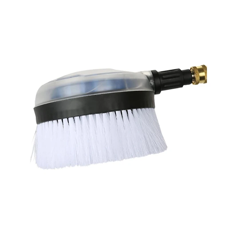 1/4 Inch Quick Connector for Car Cleaning Tools High Pressure Washer Rotating Wash Brush