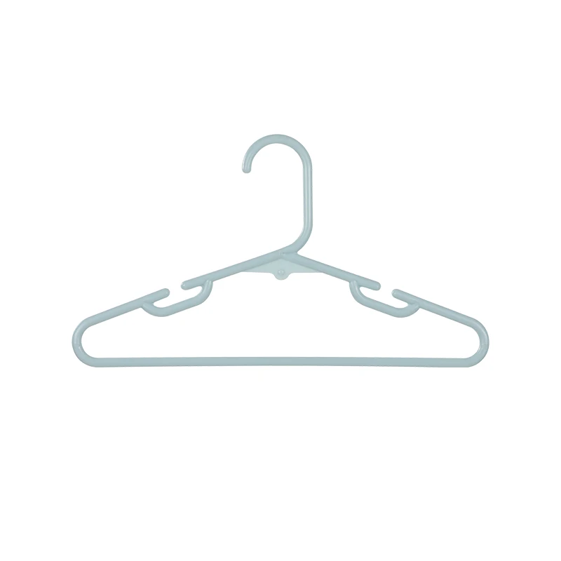 YIKAI Wholesale Factory Price Cheap Plastic Kids Soft Touch Hangers with Large Notched