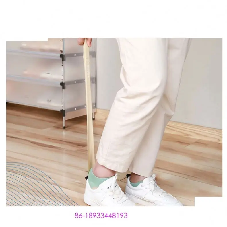 Оптовая продажа сверхдлинная домашняя специальная обувь Shoehorn для пожилых и беременных женщин магнитный удлиненный