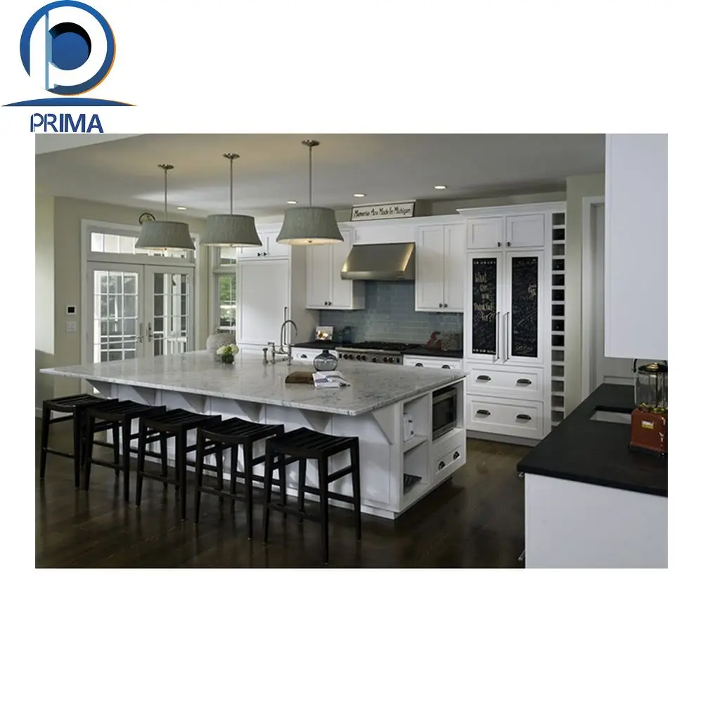 Modern Wooden Furniture Shaker Style Solid Wooden Kitchen Cabinet