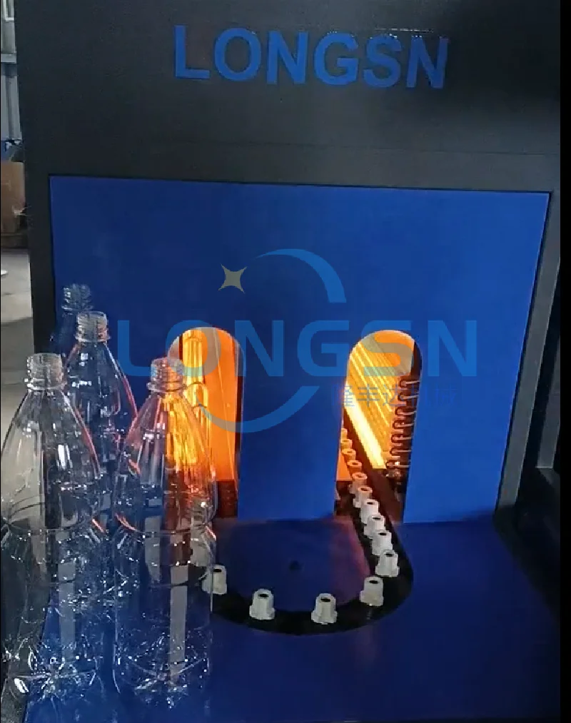 Good quality semi automatic pet preform blowing machine price plastic bottle maker blowing machine