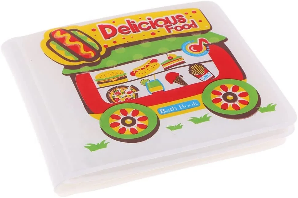 Wholesale soft education story  waterproof children  eva bath book baby toys picture book
