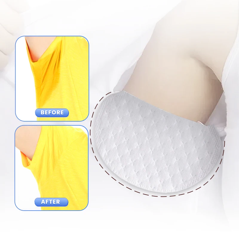Disposable underarm sweat pad Deodorant Sweat pad Lightweight and comfortable skin friendly pad