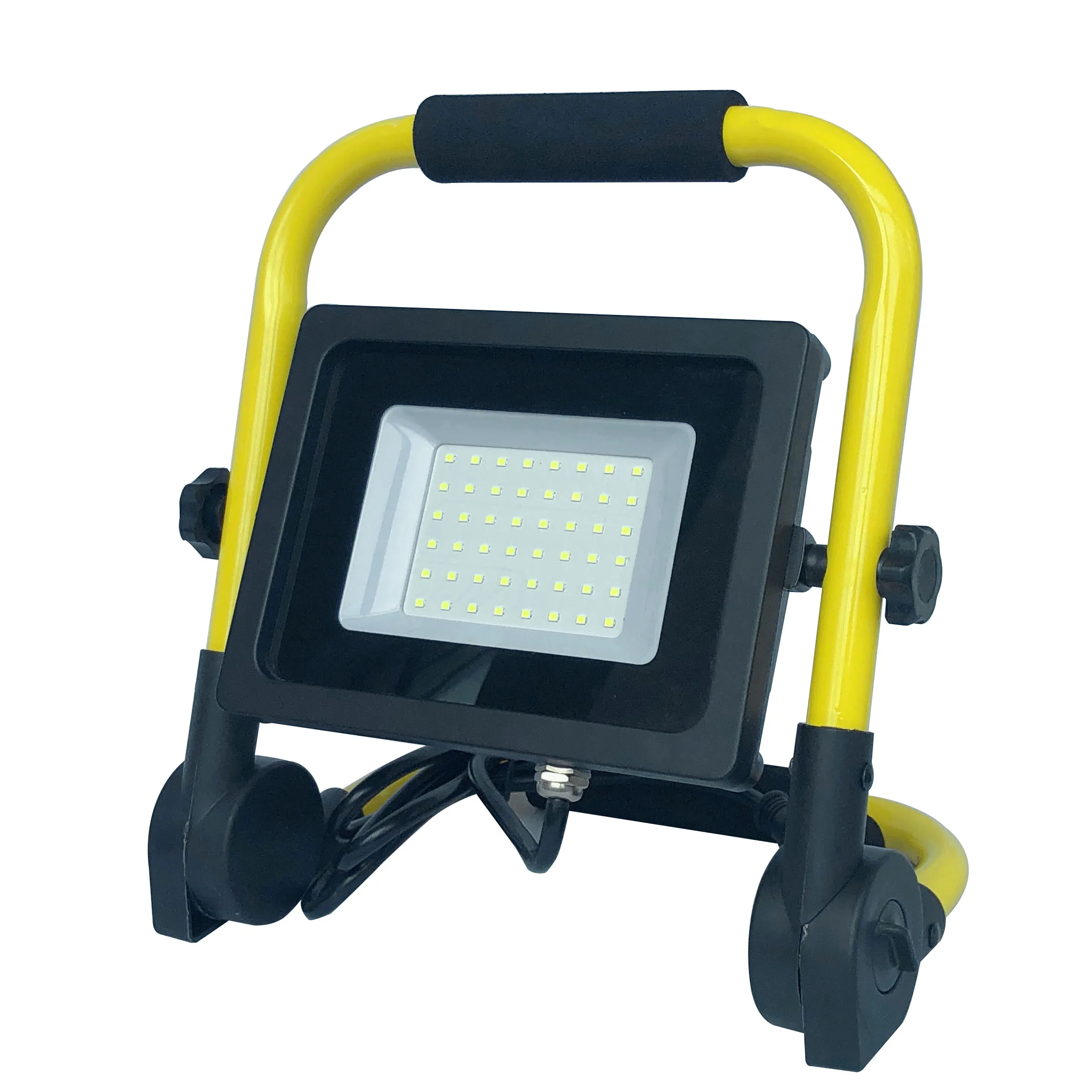 Hot selling outdoor portable foldable work light  waterproof 30W  3000 lm  led camping flood working light