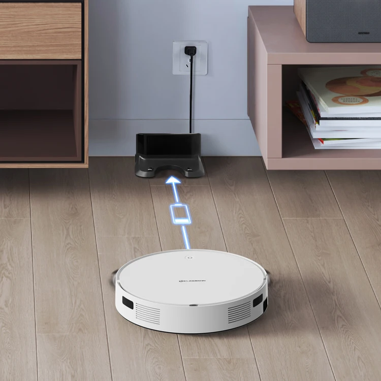 Entry Level Mop Dry Clean Auto Dust Robot Vacuum Cleaner With Intelligent Collision