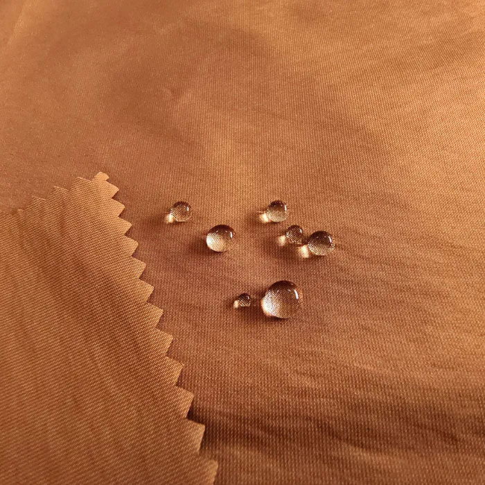 Free Charge Samples Striped Dobby Polyester Nylon Fabric PU Coated Wind&water Proof Jacket Fabric