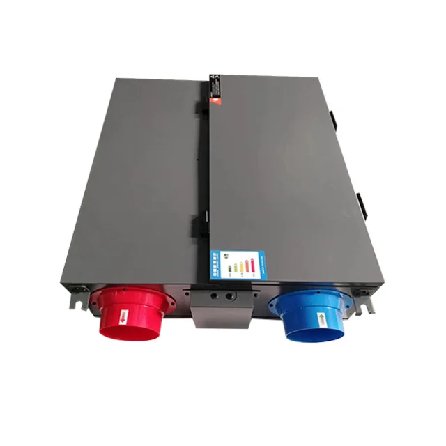 Fans with  heat exchanger  heat recovery ducting pipe exhaust fan