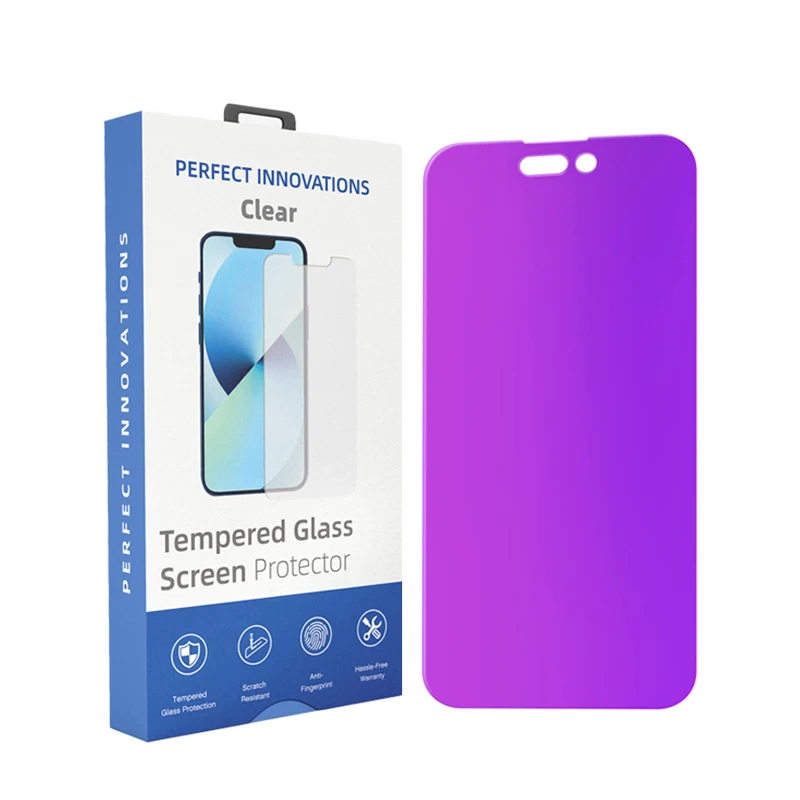 8d mirror mobile phone for iphone 14 pro max Anti Spy Anti Blue Light HD tempered glass screen protector privacy 14 pro max