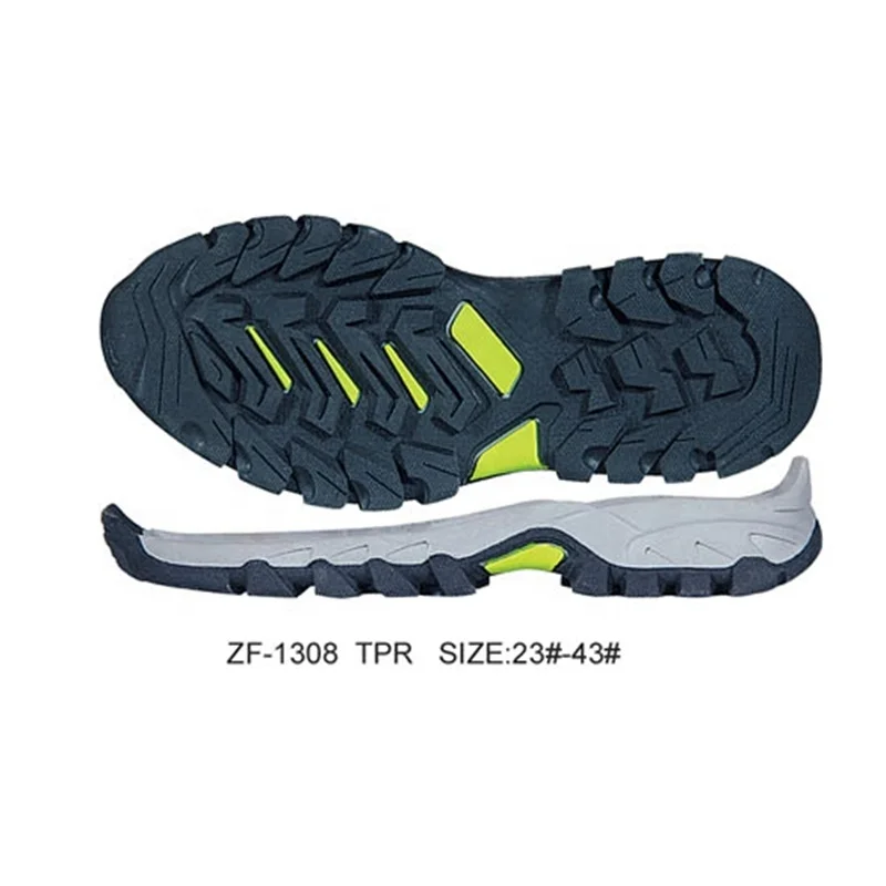OEM Wholesale Fashion Design Light Weight TPR Shoe Sole For Lady And Mens Sports Shoes Making