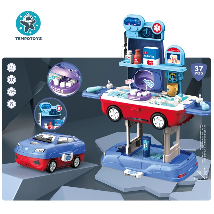 Tempo Toys 2022 kids Pretend Play Tool Toys Dentisit Medical Doctor Toys  Oyuncak Other Pretend Play & Preschool