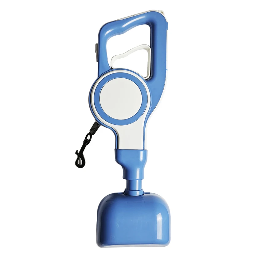 Plastic Portable Pet Feces Pickup Short Handle Dog Pooper Scooper With Rake Dog Poop Easy Pick Up Outdoor