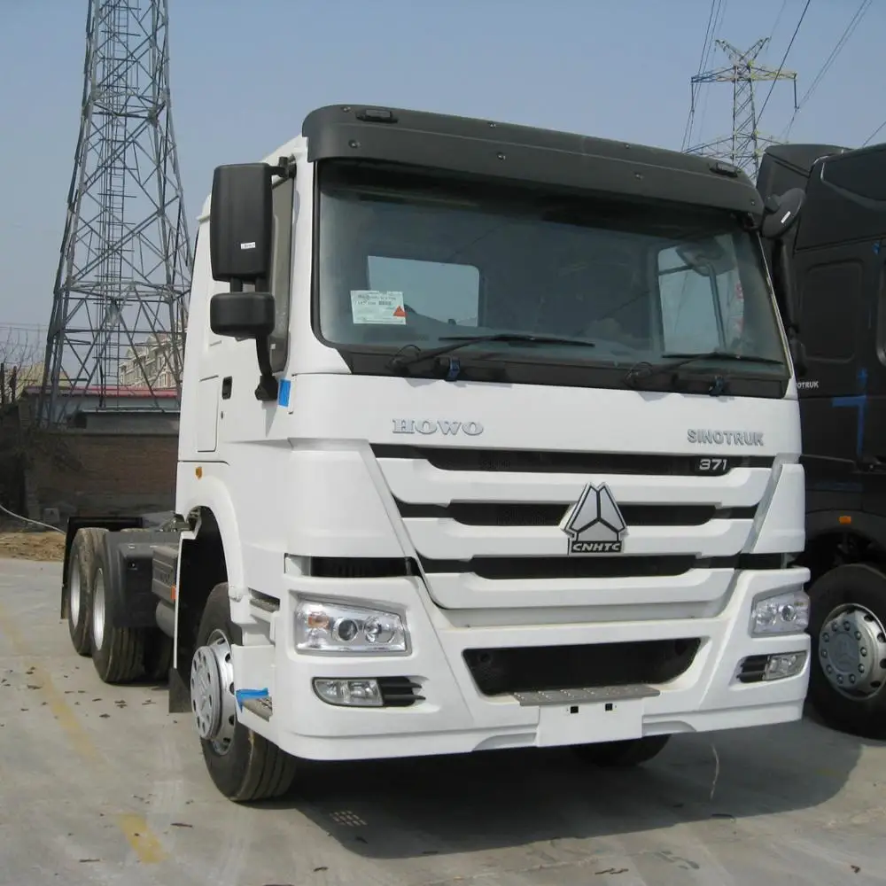 Howo Sinotruk головка прицепа 371hp 375hp ручная передача цена 6X4 б/у трактор
