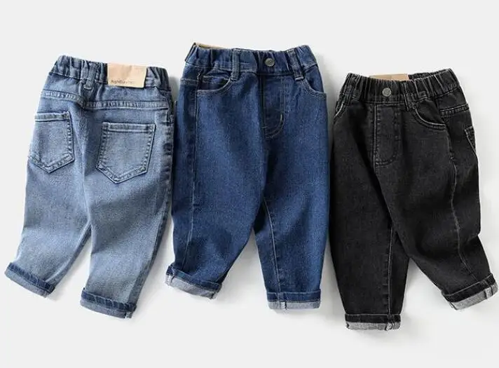 wholesale spring autumn new fashion europe style boys denim pants jeans high quality boys jeans pants