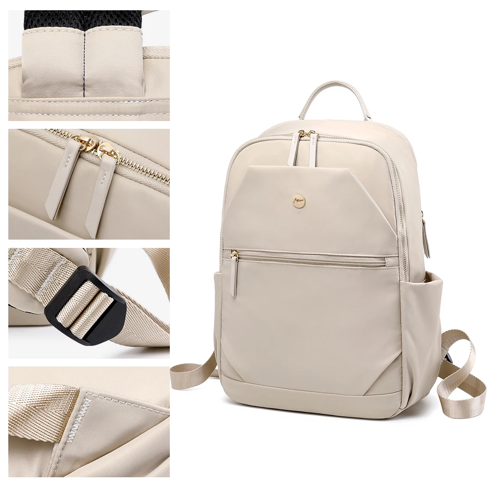 2023 Laptop Backpack Bag Large Capacity Multifunction Pink Soft Fashion Black High Quality Waterproof USB Charger Backpack Smart