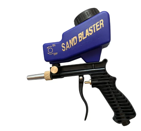 Sandblasting Gun Pneumatic Sandblasting Set Rust Blasting Device Small Sand Blasting Machine