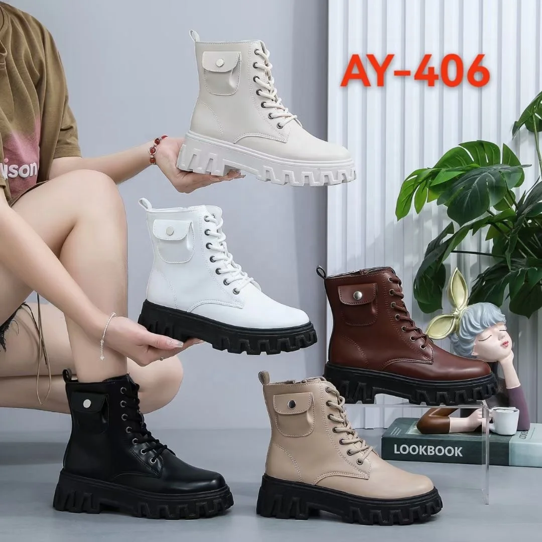 2024 Autumn Winter New Leather Boots