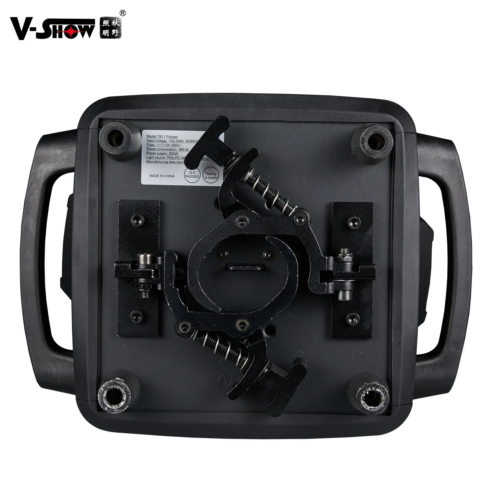 VSHOW  T911 Pioneer Beam moving head  two way rainbow effect  7 colorful effect wheel with fog